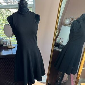 Decree Black Sleeveless Mini Dress